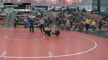 141 lbs Cons. Round 2 - Chad Ozias, Pitt-Johnstown vs Jaiden Hernandez, Bridgeport