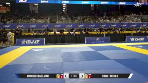 Madelyn Alexis Mila vs Paige Nicole Del Rosario Santiag 2026 Pan Kids Jiu-Jitsu IBJJF Championship