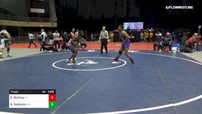 177 lbs Final - Ray Bethea, De vs Aaron Solomon, Pm