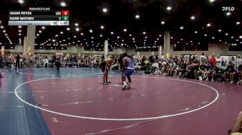 150 lbs Round 2 Champ & Wb (32 Team) - Isaiah Keyes, Ground Zero WC vs David Mathieu, The Factory Wrestling