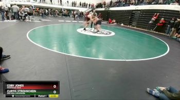 285 lbs Quarterfinal - Coby Jones, Mountain View vs Curtis Strohschein, Greybull/Riverside