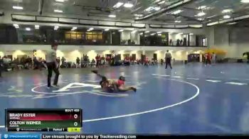 125 lbs 5th Place Match - Brady Ester, Wabash vs Colton Weimer, Adrian