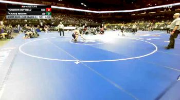 138 Class 4 lbs Champ. Round 1 - Camron Duffield, Parkway South vs Chase Hinton, Lee`s Summit West