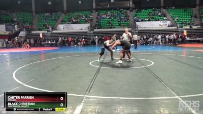 7A 215 lbs Cons. Round 2 - Blake Christian, Tuscaloosa County vs Carter Parrish, Chelsea