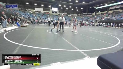 84 lbs Cons. Round 3 - Brayton Moore, DC Wrestling Academy vs Quintyn Hendrich, SlyFox Wrestling Academy