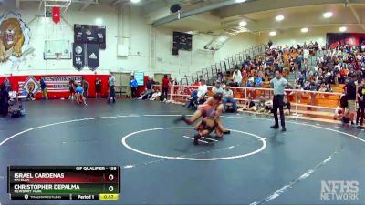 138 lbs Cons. Round 2 - Israel Cardenas, Katella vs Christopher DePalma, Newbury Park