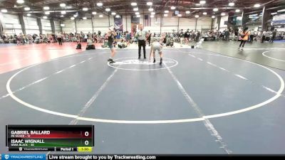 105 lbs Rd# 10- 4:00pm Saturday Final Pool - Isaac Wignall, Iowa Black vs Gabriel Ballard, PA Silver