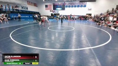 190 lbs Semifinal - Jacob Ellingson, Spearfish vs Gage Robinson, Thunder Basin