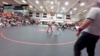 215 lbs 1st Place Match - Cinch Dalton, Cody vs Mason Twomey, Rocky Mountain