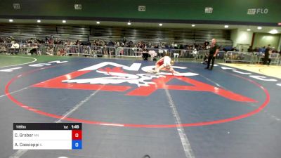 118 lbs Quarterfinal - Caley Graber, MN vs Angelina Cassioppi, IL