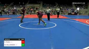 220 lbs Prelims - Caiden Porter, Scissortail Wrestling Club vs MAVERICK WILLIAMSON, Jay Wrestling Club
