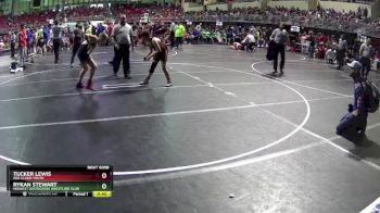 120 lbs Champ. Round 1 - Tucker Lewis, Red Cloud Youth vs Rykan Stewart, Midwest Destroyers Wrestling Club