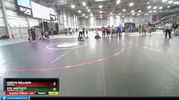 63-64 lbs Round 1 - Haidyn Williams, Oregon vs Syd Santucci, Cowboy Mat Club