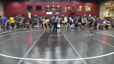 141 lbs Cons. Round 5 - Clint Gilbert, Andrew College vs Anthony Santos, Keiser University