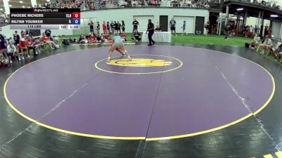 115 lbs Phoebe Richers, Texas Blue vs Rilynn Younker, Illinois