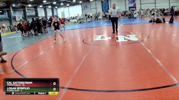 76 lbs Rd# 5- 3:45pm Friday Final Pool - Logan Bonfilio, Florida Elite vs Cal Satterstrom, Untouchables