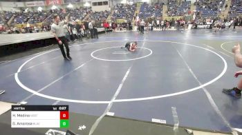 Consi Of 8 #2 - Harlie Medina, North Fork Miners vs Gino Amorosa, Black Fox Wrestling Academy