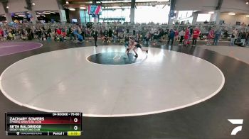 75-80 lbs Round 3 - Zachary Sowers, Cypress Wrestling Club vs Seth Baldridge, Legacy Wrestling Club