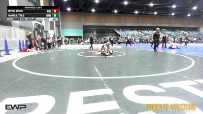 96 lbs Consolation - Ryan Rojo, Miami Wrestling Club vs Gage Little, Warhead