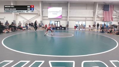 113 lbs Brodie Hill, Colorado vs Bode Walker, South Dakota