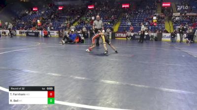 41 lbs Round Of 32 - Trey Farnham, Mid Valley vs Rhys Bell, Mt. Lebanon