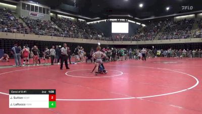 80 lbs Consi Of 8 #1 - John Sutton, Newfield vs Jojo LaRocco, York