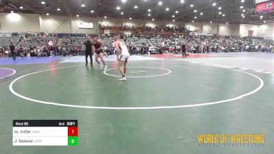 132 lbs Consi Of 8 #2 - Marcus Mireles, Tokay Wrestling Club vs Sebastian Macedo, Cali Warriors Wrestling