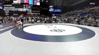 175 lbs Cons. Sub-rd Of 64 - Ali Mohsen, MO vs Thiago Romero, WY