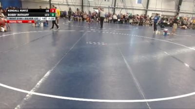 Silver 125 lbs Cons. Round 3 - Bobby Rutkoff, Luther vs Kendall Kurtz, Coe