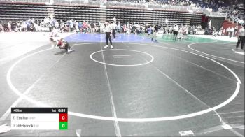 46 lbs Semifinal - Zander Enciso, Casper WC vs Jameson Hitchcock, Top Notch WC