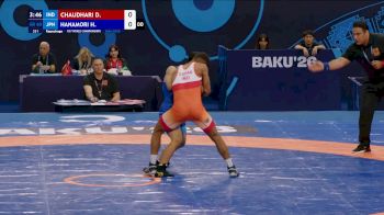 60 kg Repechage - Darpan Chaudhari, India vs Hinata Hanamori, Japan