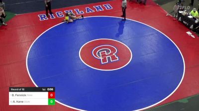 96 lbs Round Of 16 - Beau Fennick, Franklin Regional vs Aj Kane, Council Rock North