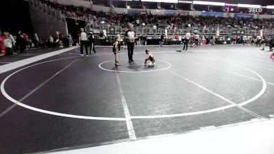 46 lbs Quarterfinal - Elly Broman, Terminator Wr Ac vs Caliyah Cruz, Grindhouse