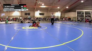 155 lbs Cons. Round 4 - Na`imah Lamon, Flossmoor (Homewood-F.) vs Corinna Sowah, Lakota East High School