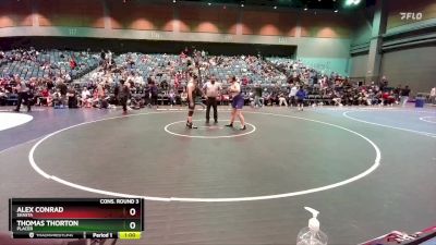 215 lbs Cons. Round 3 - Thomas Thorton, Placer vs Alex Conrad, Shasta