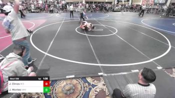 116 lbs Round Of 64 - Johnny Olmos, Red Wave WC vs Jaden Montez, Spring Klein WC