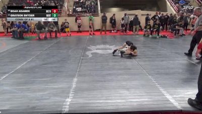 55_B lbs Consi Of 8 #1 - Boah Adamek, Methacton vs Grayson Snyder, Northwestern Lehigh