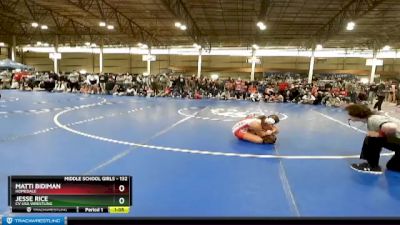 132 lbs Semifinal - Matti Bidiman, Homedale vs Jesse Rice, CV USA Wrestling