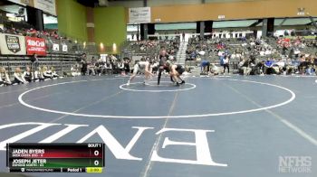 150 lbs Quarterfinals (8 Team) - Joseph Jeter, EDMOND NORTH vs Jaden Byers, DEER CREEK (ED)