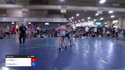 88 kg Round 3 - Chrisopher Fickes, Mad Cow Wrestling Club vs Stephen Beovich, New Jersey