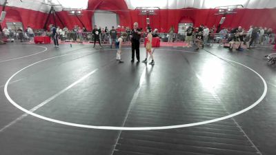 100 lbs Cons. Quarters - Cayson Rogers, Thunderbirds vs Justin Brown, Coon Rapids Mat Bandits