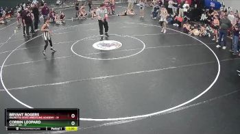 85 lbs Placement (4 Team) - Corbin Leopard, Ninety Six vs Bryant Rogers, Palmetto State Wrestling Academy