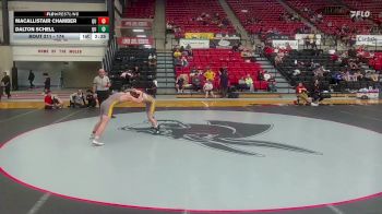 174 lbs Cons. Round 2 - Dalton Schell, Quincy vs MacAllistair Chamber, Quincy