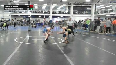 100 lbs Consi Of 8 #1 - Cameron Juhola, Chelmsford vs Achilles Panagiotidis, Empire Wr Ac