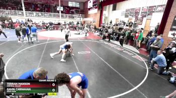 138 lbs Champ. Round 2 - Terran Manson, Central Valley vs Gavin Carnahan, Deer Park