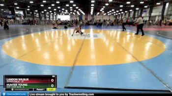 68 lbs Rd# 3 12:00pm Friday - Hunter Young, East Coast Elite vs Landon Wilbur, Untouchables
