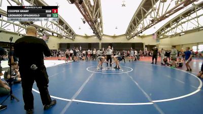 93 lbs Final - Liam McKenney, Maine Hammahs MS vs Alexander Spagnuolo, Edge Wrestling