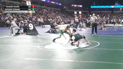 120 lbs Consi Of 16 #2 - Eliazar Valdez, Central Catholic (SJ) vs Anthony Strahm, Holtville (SD)