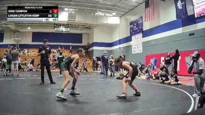 85 lbs Round 3 - Jose Campos, Summerville Take Down vs Logan Littleton-Kimp, Unaffiliated