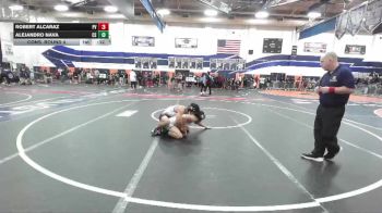 126 lbs Cons. Round 4 - Robert Alcaraz, Paloma Valley vs Alejandro Nava, Canyon Springs